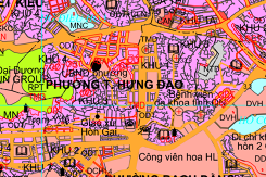 Bản đồ quy hoạch sử dụng đất phường Trần Hưng Đạo, thành phố Hạ Long, tỉnh Quảng Ninh