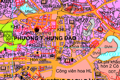 Bản đồ quy hoạch giao thông phường Trần Hưng Đạo, thành phố Hạ Long, tỉnh Quảng Ninh