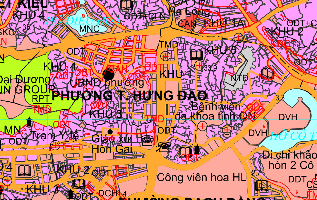 Bản đồ quy hoạch sử dụng đất phường Trần Hưng Đạo, thành phố Hạ Long, tỉnh Quảng Ninh - Ảnh 2. Bản đồ quy hoạch sử dụng đất phường Trần Hưng Đạo, thành phố Hạ Long, tỉnh Quảng Ninh - Ảnh 2.