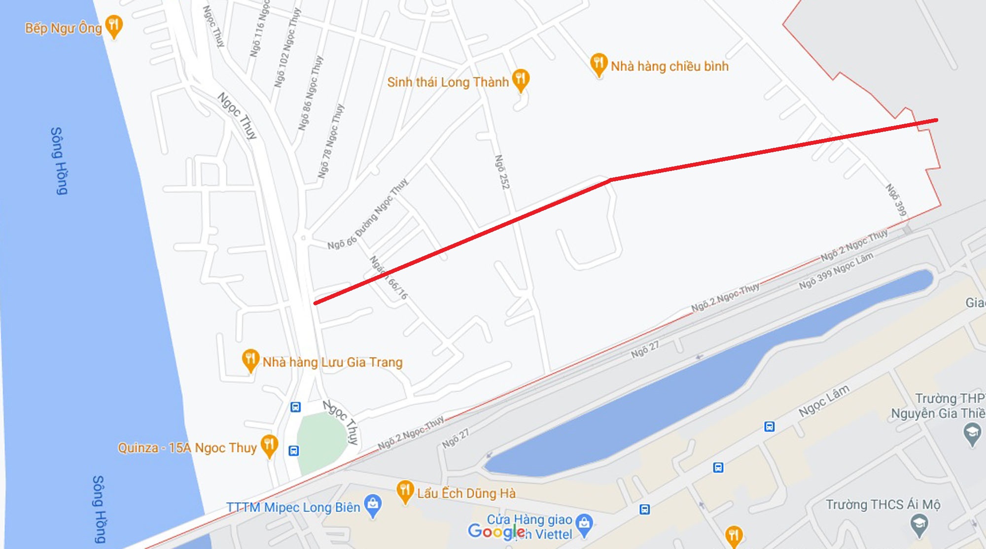Ba đường mở theo qui hoạch ở phường Ngọc Thụy, Long Biên, Hà Nội (phần 2) - Ảnh 2. Ba đường mở theo qui hoạch ở phường Ngọc Thụy, Long Biên, Hà Nội (phần 2) - Ảnh 2.