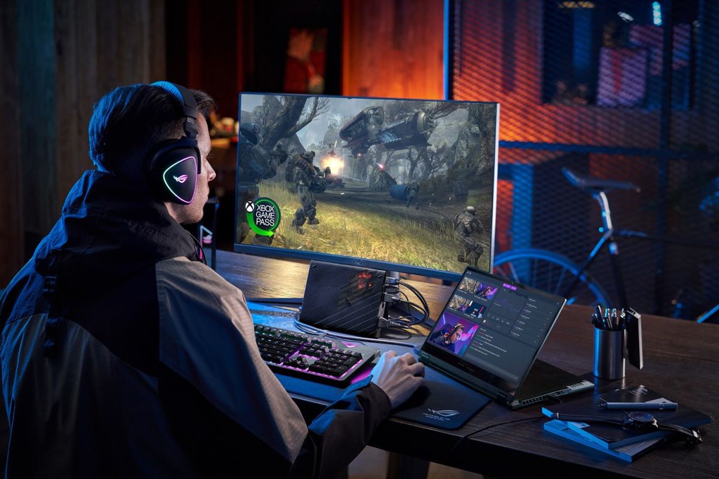 Laptop gaming Asus ROG Flow X13 cho ra mắt: thiết kế nhỏ nhắn rất thích hợp cho game thủ - Ảnh 2. Laptop gaming Asus ROG Flow X13 cho ra mắt: thiết kế nhỏ nhắn rất thích hợp cho game thủ - Ảnh 2.