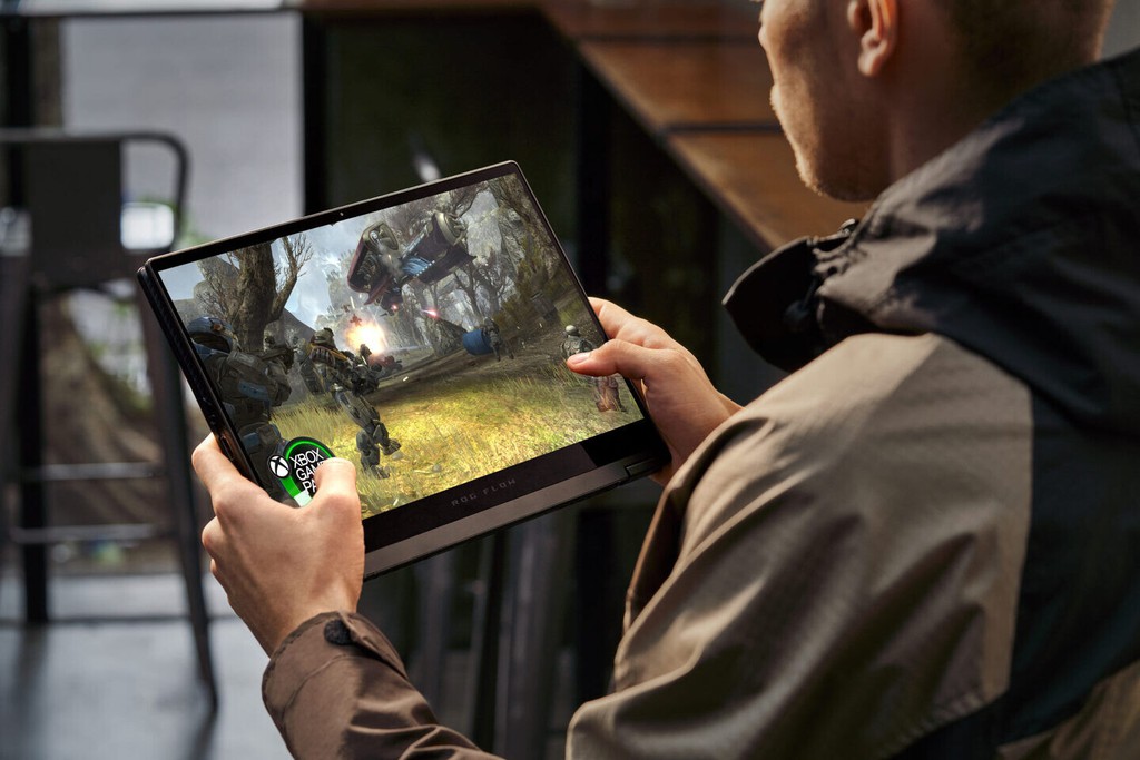 Laptop gaming Asus ROG Flow X13 cho ra mắt: thiết kế nhỏ nhắn rất thích hợp cho game thủ - Ảnh 3. Laptop gaming Asus ROG Flow X13 cho ra mắt: thiết kế nhỏ nhắn rất thích hợp cho game thủ - Ảnh 3.