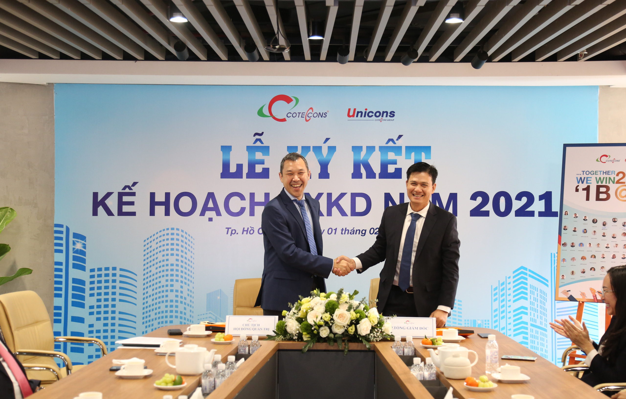 Coteccons đặt kế hoạch doanh thu 1 tỷ USD năm 2021 - Ảnh 1. Coteccons đặt kế hoạch doanh thu 1 tỷ USD năm 2021 - Ảnh 1.