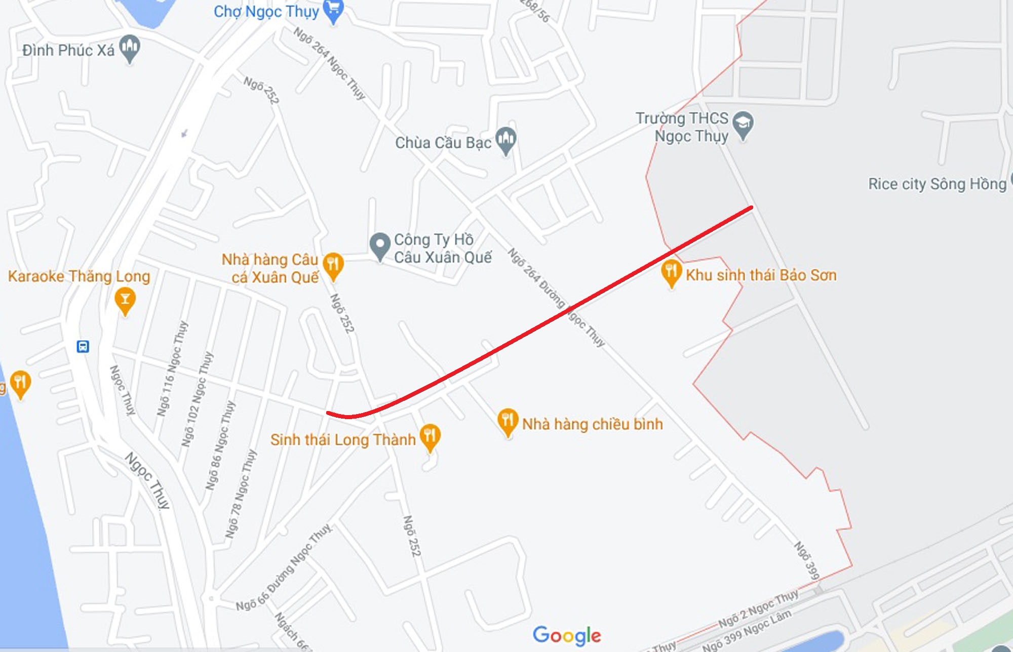 Ba đường mở theo quy hoạch ở phường Ngọc Thụy, Long Biên, Hà Nội (phần 3) - Ảnh 2. Ba đường mở theo quy hoạch ở phường Ngọc Thụy, Long Biên, Hà Nội (phần 3) - Ảnh 2.