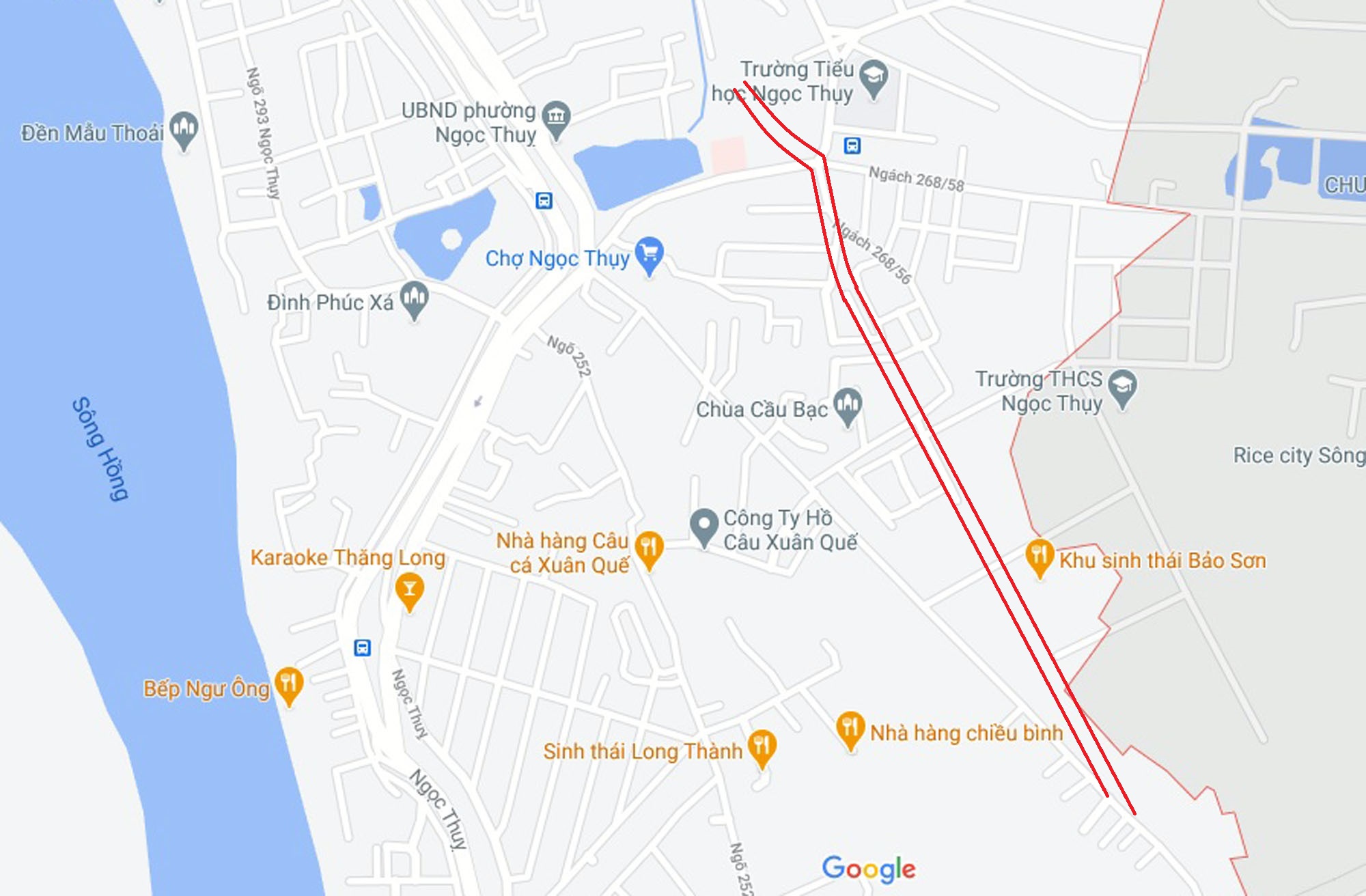 Ba đường mở theo quy hoạch ở phường Ngọc Thụy, Long Biên, Hà Nội (phần 3) - Ảnh 10. Ba đường mở theo quy hoạch ở phường Ngọc Thụy, Long Biên, Hà Nội (phần 3) - Ảnh 10.