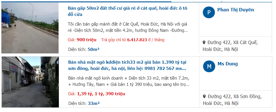 Giá đất đường Tỉnh lộ 442, Hoài Đức, Hà Nội - Ảnh 4. Giá đất đường Tỉnh lộ 442, Hoài Đức, Hà Nội - Ảnh 4.