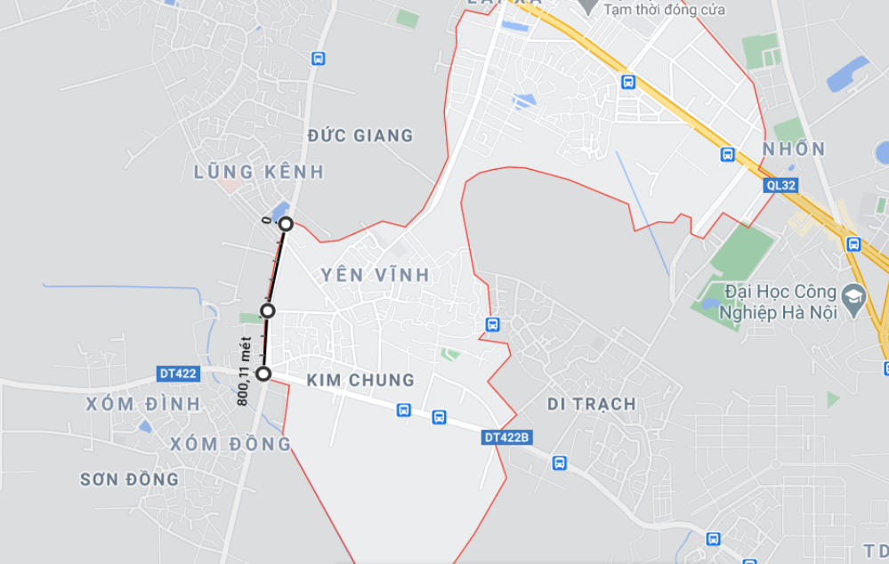 Giá đất đường Tỉnh lộ 422, xã Kim Chung, Hoài Đức, Hà Nội - Ảnh 1. Giá đất đường Tỉnh lộ 422, xã Kim Chung, Hoài Đức, Hà Nội - Ảnh 1.