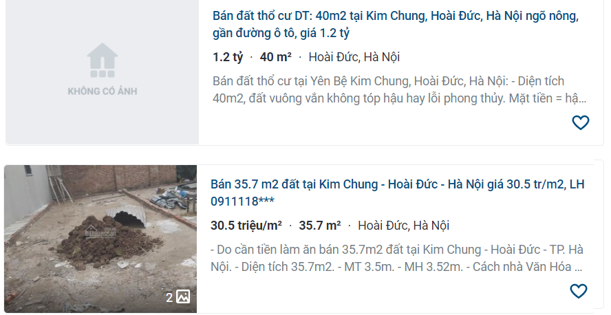Giá đất đường Tỉnh lộ 422, xã Kim Chung, Hoài Đức, Hà Nội - Ảnh 3. Giá đất đường Tỉnh lộ 422, xã Kim Chung, Hoài Đức, Hà Nội - Ảnh 3.