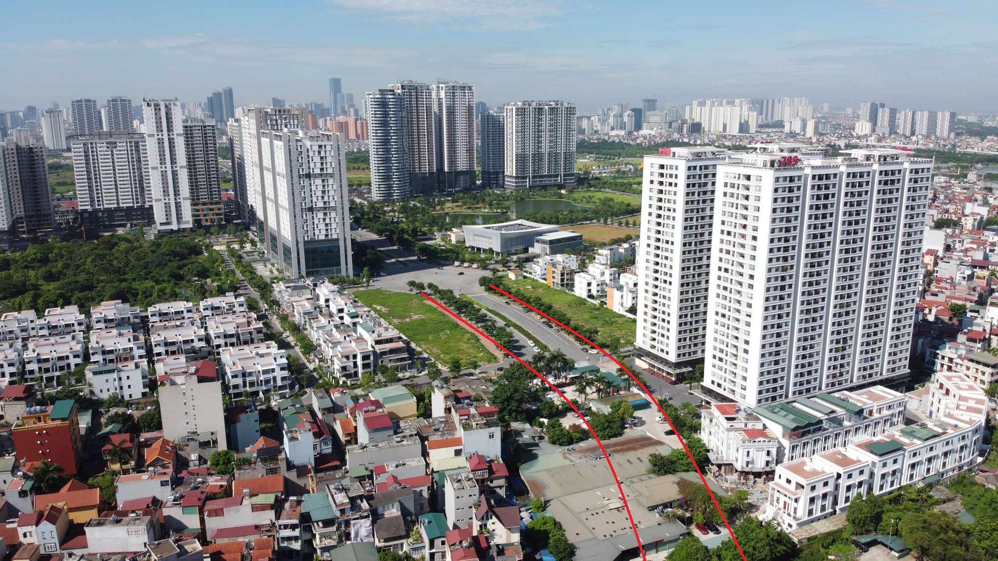 đường sẽ mở theo qui hoạch ở phường Xuân Tảo, Bắc Từ Liêm, Hà Nội - Ảnh 3.