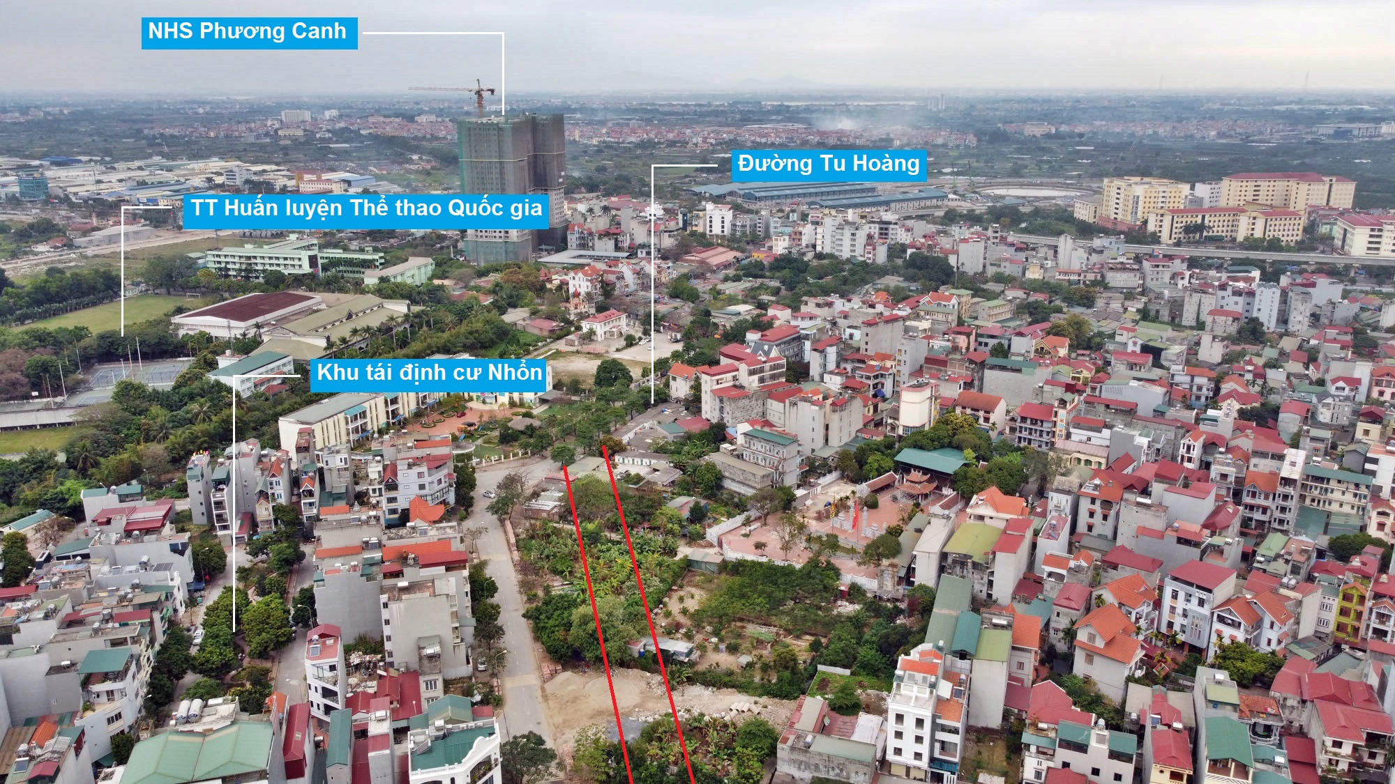 Ba đường sẽ mở theo qui hoạch ở phường Phương Canh, Nam Từ Liêm, Hà Nội (phần 2) - Ảnh 3. Ba đường sẽ mở theo qui hoạch ở phường Phương Canh, Nam Từ Liêm, Hà Nội (phần 2) - Ảnh 3.