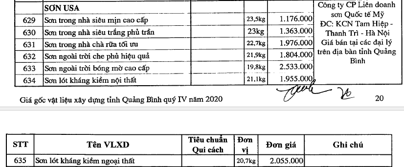 Giá sơn tường tại Quảng Bình mới nhất - Ảnh 19.