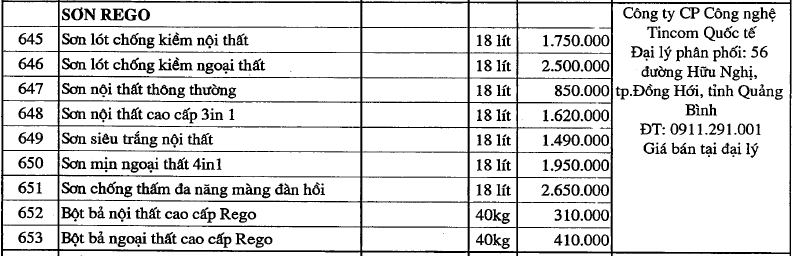 Giá sơn tường tại Quảng Bình mới nhất - Ảnh 21.
