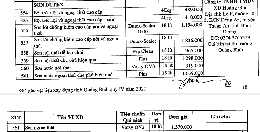 Giá sơn tường tại Quảng Bình mới nhất - Ảnh 10.