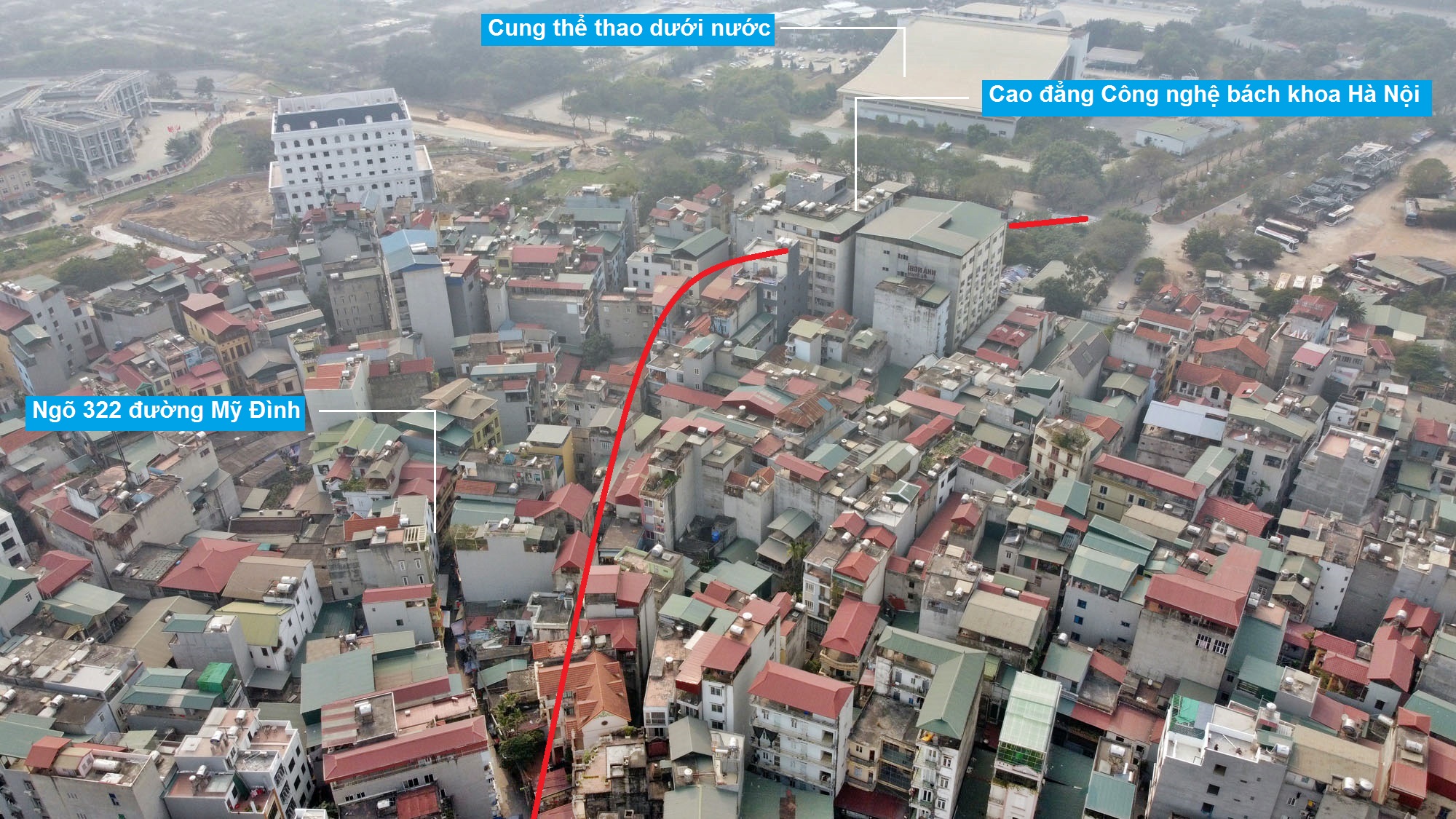 Đường sẽ mở theo qui hoạch ở phường Mỹ Đình 1, Nam Từ Liêm, Hà Nội (phần 2) - Ảnh 3. Đường sẽ mở theo qui hoạch ở phường Mỹ Đình 1, Nam Từ Liêm, Hà Nội (phần 2) - Ảnh 3.
