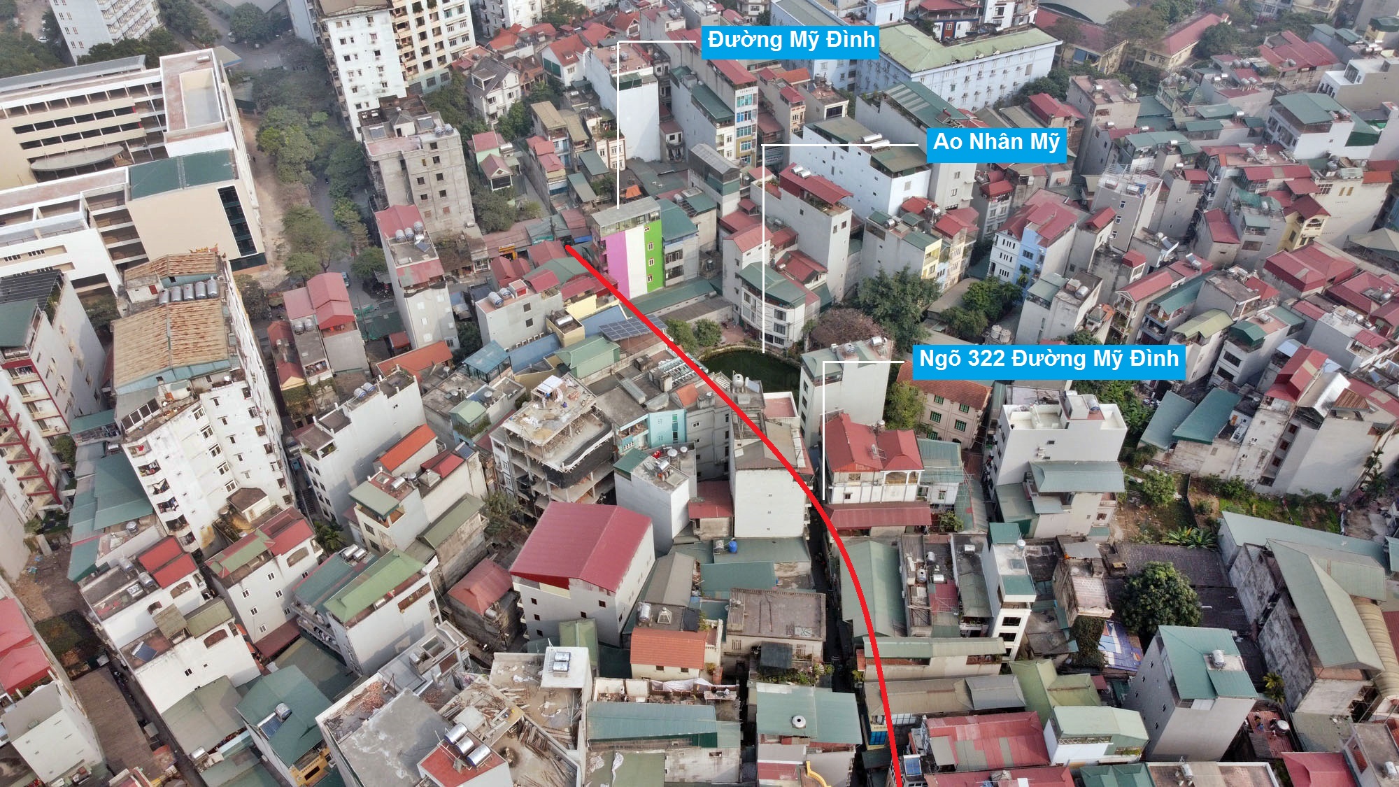 Đường sẽ mở theo qui hoạch ở phường Mỹ Đình 1, Nam Từ Liêm, Hà Nội (phần 2) - Ảnh 5. Đường sẽ mở theo qui hoạch ở phường Mỹ Đình 1, Nam Từ Liêm, Hà Nội (phần 2) - Ảnh 5.