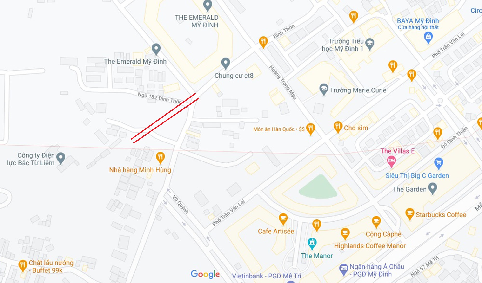 Đường sẽ mở theo qui hoạch ở phường Mỹ Đình 1, Nam Từ Liêm, Hà Nội (phần 2) - Ảnh 6. Đường sẽ mở theo qui hoạch ở phường Mỹ Đình 1, Nam Từ Liêm, Hà Nội (phần 2) - Ảnh 6.