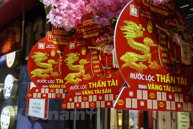 'Phố vàng' ở Thủ đô kém sắc hơn mọi năm trong ngày vía Thần Tài 2021 - Ảnh 11. 'Phố vàng' ở Thủ đô kém sắc hơn mọi năm trong ngày vía Thần Tài 2021 - Ảnh 11.