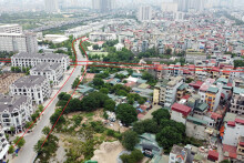 Đường sẽ mở theo quy hoạch ở phường Đại Kim, Hoàng Mai, Hà Nội