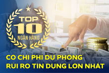 Ngân hàng nào trích nhiều dự phòng rủi ro nhất năm 2020?