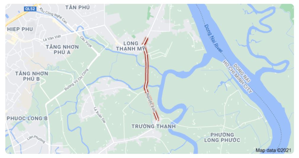 Giá đất đường Nguyễn Xiển, TP Thủ Đức, TP HCM - Ảnh 1. Giá đất đường Nguyễn Xiển, TP Thủ Đức, TP HCM - Ảnh 1.