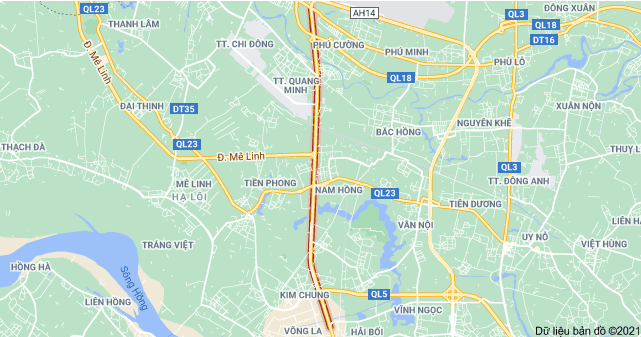 Giá đất đường Võ Văn Kiệt, Đông Anh, Hà Nội - Ảnh 1. Giá đất đường Võ Văn Kiệt, Đông Anh, Hà Nội - Ảnh 1.