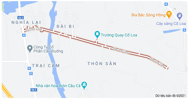 Giá đất đường Đào Duy Tùng, Đông Anh, Hà Nội - Ảnh 1. Giá đất đường Đào Duy Tùng, Đông Anh, Hà Nội - Ảnh 1.