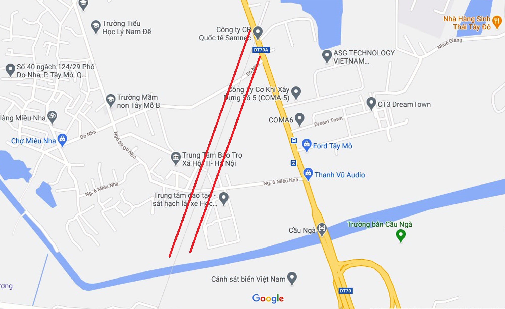 Đường sẽ mở theo quy hoạch ở phường Tây Mỗ, Nam Từ Liêm, Hà Nội (phần 3) - Ảnh 7. Đường sẽ mở theo quy hoạch ở phường Tây Mỗ, Nam Từ Liêm, Hà Nội (phần 3) - Ảnh 7.