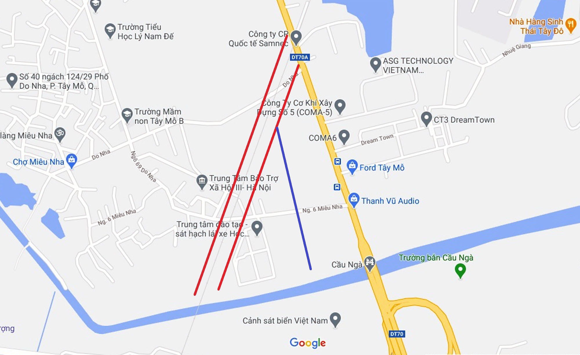 Đường sẽ mở theo quy hoạch ở phường Tây Mỗ, Nam Từ Liêm, Hà Nội (phần 3) - Ảnh 11. Đường sẽ mở theo quy hoạch ở phường Tây Mỗ, Nam Từ Liêm, Hà Nội (phần 3) - Ảnh 11.