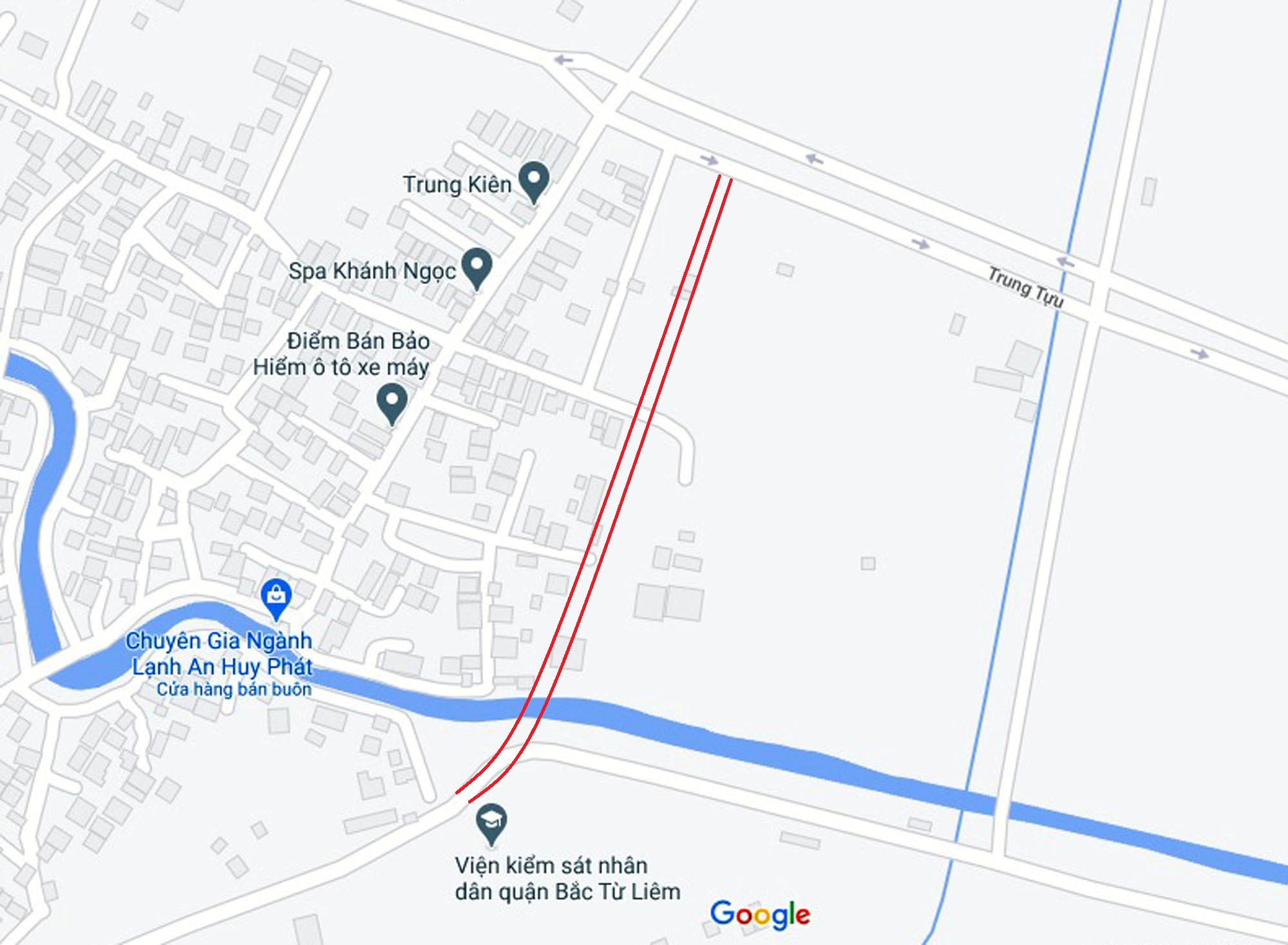 Đường sẽ mở theo quy hoạch ở phường Minh Khai, Bắc Từ Liêm, Hà Nội (phần 2) - Ảnh 5. Đường sẽ mở theo quy hoạch ở phường Minh Khai, Bắc Từ Liêm, Hà Nội (phần 2) - Ảnh 5.