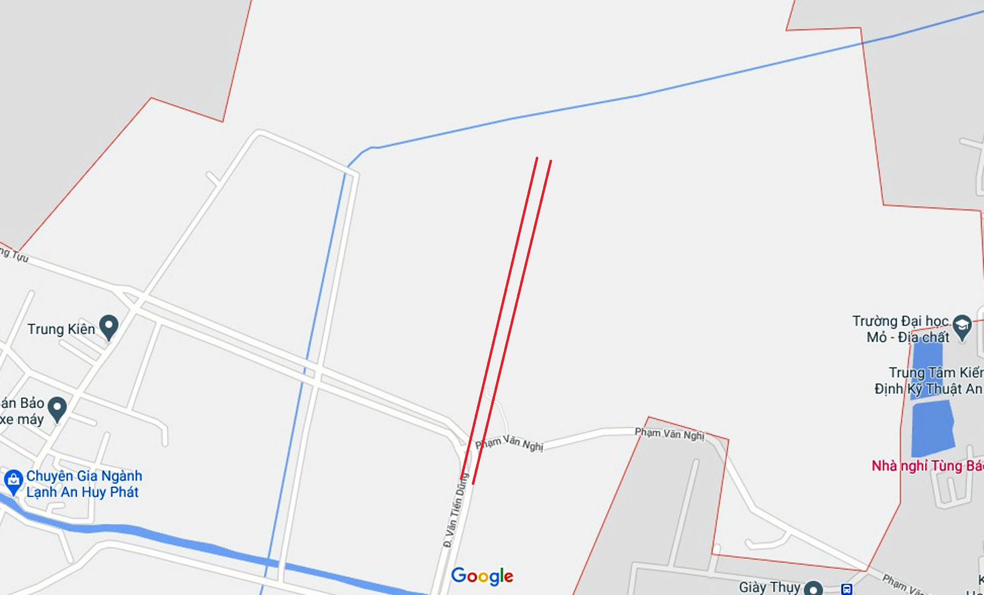 Đường sẽ mở theo quy hoạch ở phường Minh Khai, Bắc Từ Liêm, Hà Nội (phần 2) - Ảnh 8. Đường sẽ mở theo quy hoạch ở phường Minh Khai, Bắc Từ Liêm, Hà Nội (phần 2) - Ảnh 8.