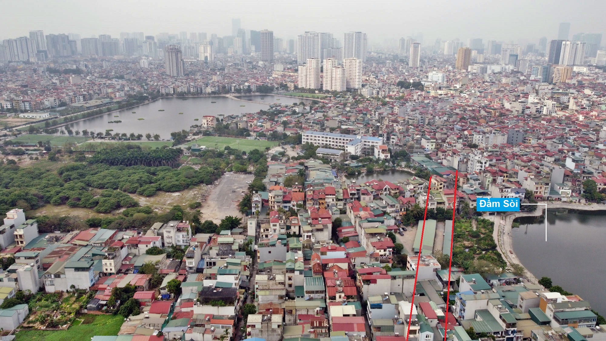 Đường sẽ mở theo quy hoạch ở phường Định Công, Hoàng Mai, Hà Nội (phần 2) - Ảnh 4. Đường sẽ mở theo quy hoạch ở phường Định Công, Hoàng Mai, Hà Nội (phần 2) - Ảnh 4.