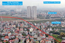 Đường sẽ mở theo quy hoạch ở xã Vân Canh, Hoài Đức, Hà Nội (phần 2)