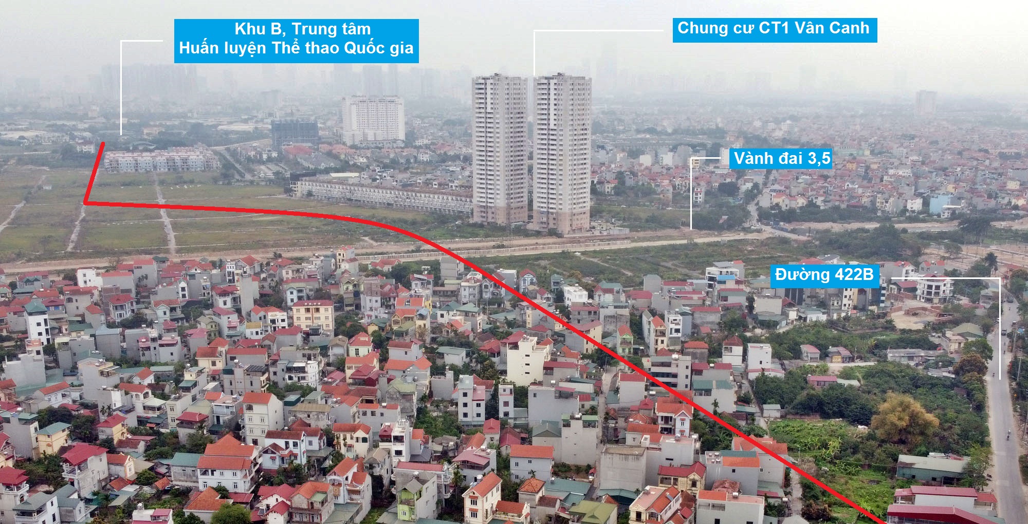 Đường sẽ mở theo quy hoạch ở xã Vân Canh, Hoài Đức, Hà Nội (phần 2) - Ảnh 5.