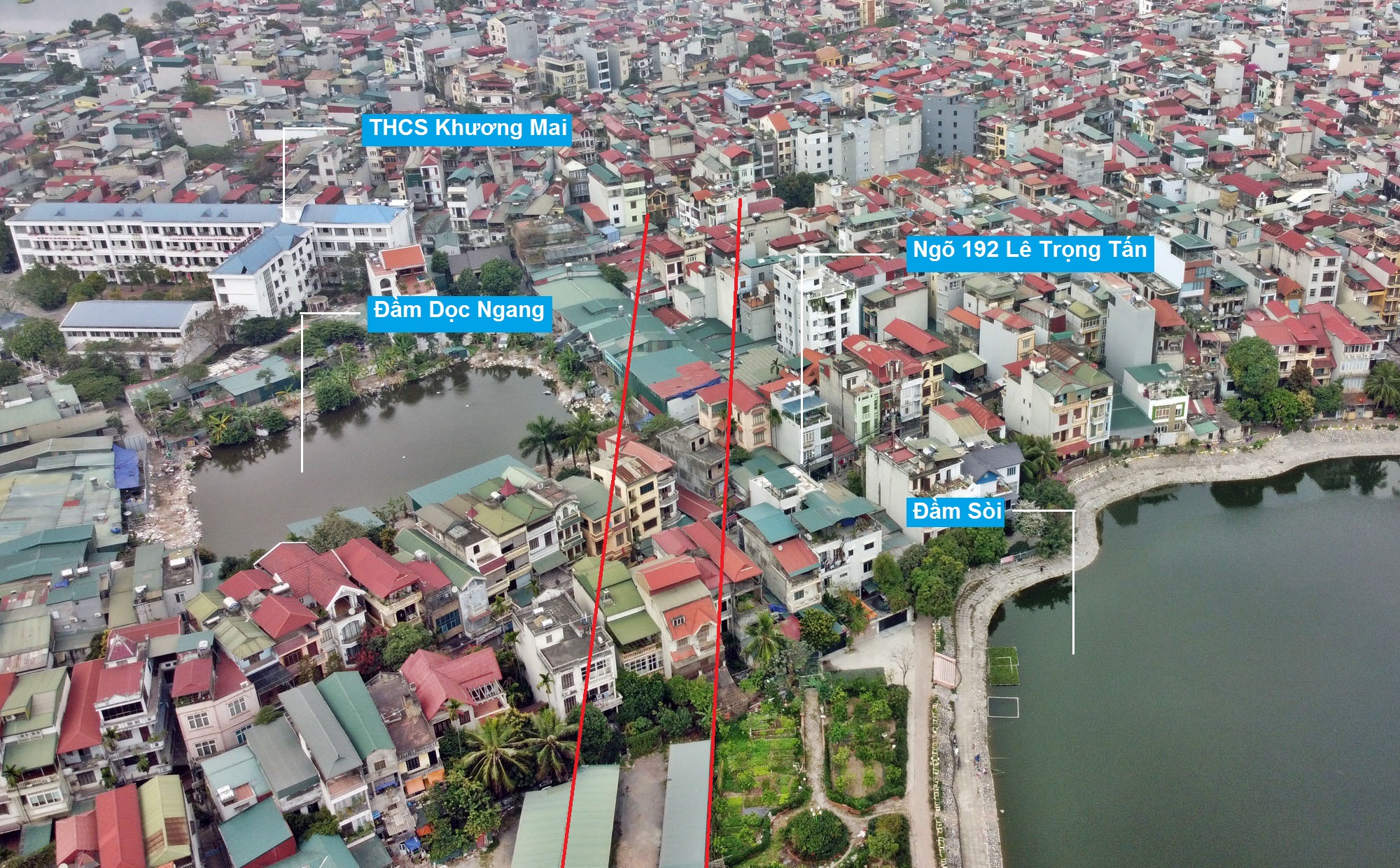 Đường sẽ mở theo quy hoạch ở phường Định Công, Hoàng Mai, Hà Nội (phần 2) - Ảnh 5. Đường sẽ mở theo quy hoạch ở phường Định Công, Hoàng Mai, Hà Nội (phần 2) - Ảnh 5.