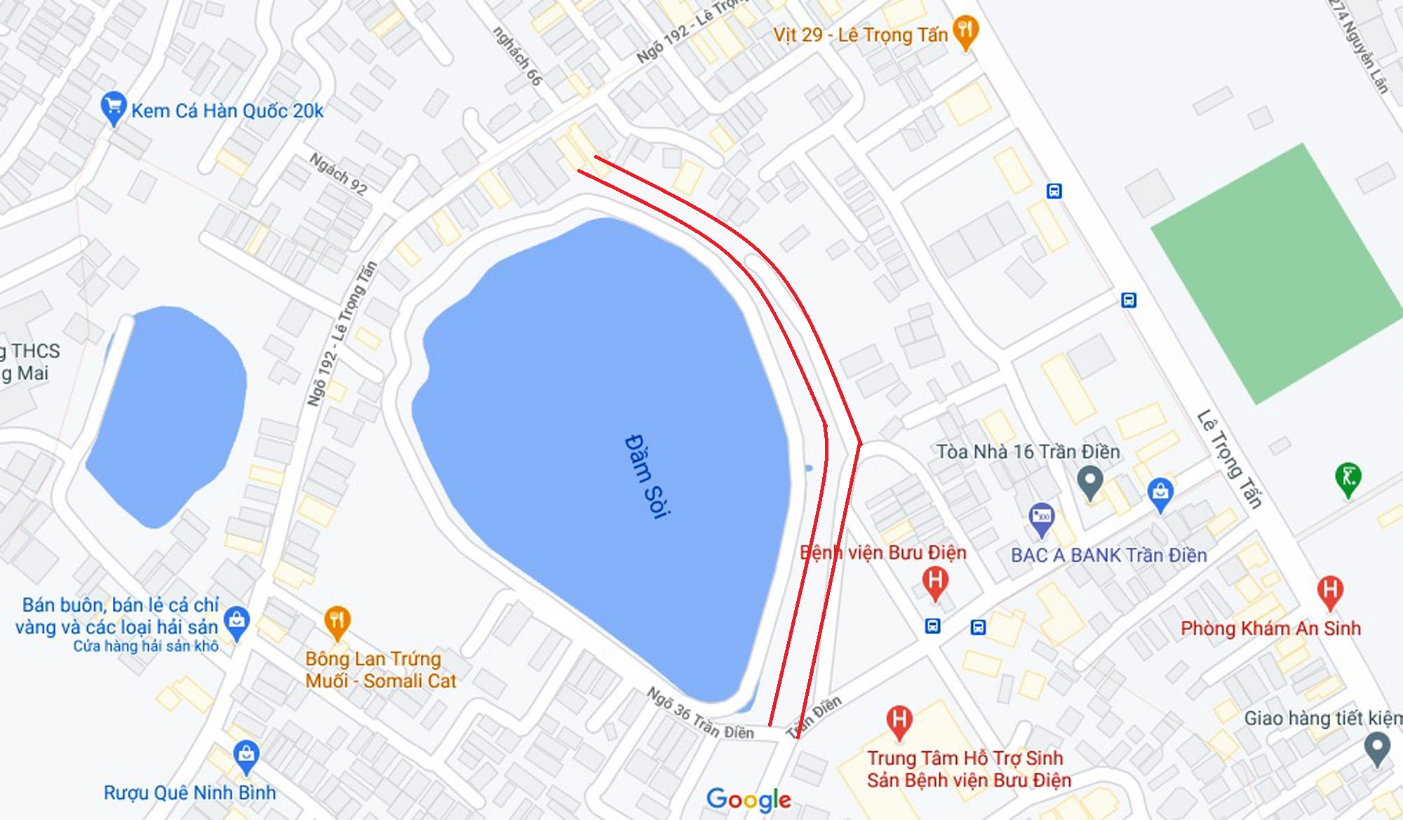 Đường sẽ mở theo quy hoạch ở phường Định Công, Hoàng Mai, Hà Nội (phần 2) - Ảnh 9. Đường sẽ mở theo quy hoạch ở phường Định Công, Hoàng Mai, Hà Nội (phần 2) - Ảnh 9.