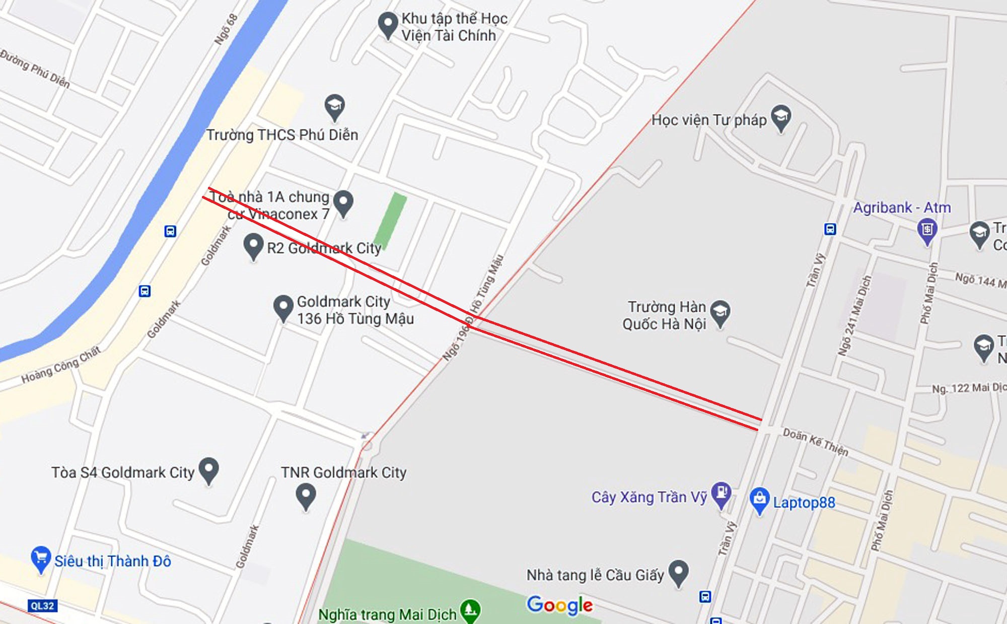 Ba đường sẽ mở theo qui hoạch ở phường Phú Diễn, Bắc Từ Liêm, Hà Nội (phần 2) - Ảnh 6. Ba đường sẽ mở theo qui hoạch ở phường Phú Diễn, Bắc Từ Liêm, Hà Nội (phần 2) - Ảnh 6.