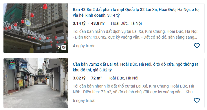 Giá đất Quốc lộ 32, xã Kim Chung, Hoài Đức, Hà Nội - Ảnh 3. Giá đất Quốc lộ 32, xã Kim Chung, Hoài Đức, Hà Nội - Ảnh 3.