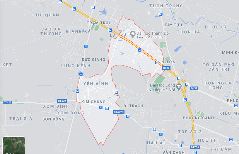 Giá đất Quốc lộ 32, xã Kim Chung, Hoài Đức, Hà Nội - Ảnh 1. Giá đất Quốc lộ 32, xã Kim Chung, Hoài Đức, Hà Nội - Ảnh 1.