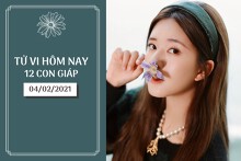 Tử vi hàng ngày hôm nay 4/2 của 12 con giáp: Thân tháo gỡ được khó khăn, Dậu nên quan tâm đến người ấy