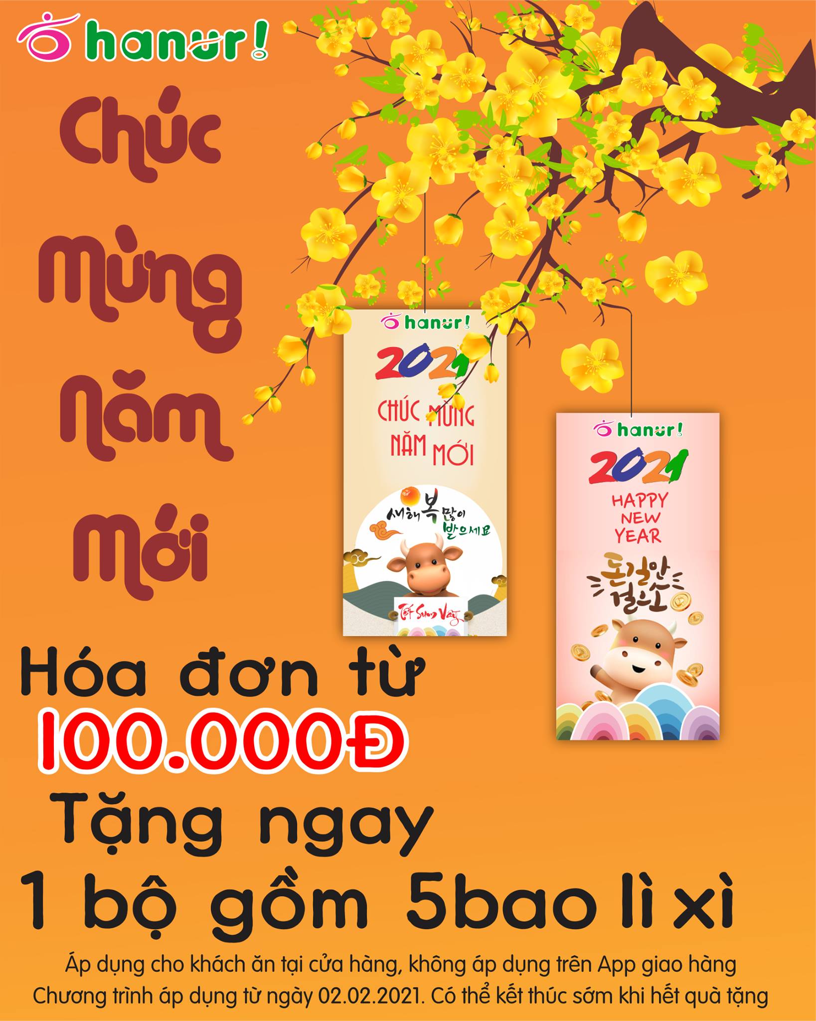 Hàng loạt chương trình khuyến mãi hấp dẫn dịp Tết Tân Sửu 2021 - Ảnh 2. Hàng loạt chương trình khuyến mãi hấp dẫn dịp Tết Tân Sửu 2021 - Ảnh 2.