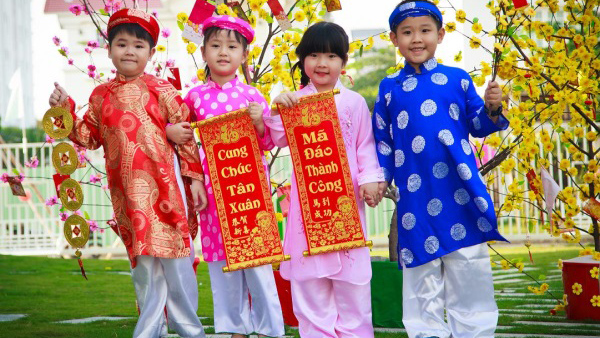 Gợi ý những câu chúc hay cho trẻ mầm non dịp Tết Nguyên đán - Ảnh 1. Gợi ý những câu chúc hay cho trẻ mầm non dịp Tết Nguyên đán - Ảnh 1.