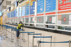 Cận Tết, các bến xe khách tại Thủ đô vắng khách