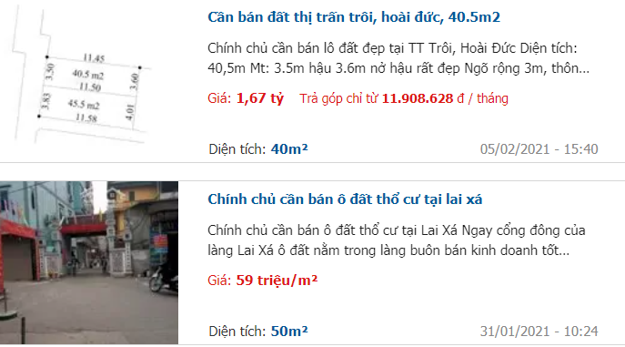 Giá đất đường Tỉnh lộ 442, thị trấn Trạm Trôi, Hoài Đức, Hà Nội - Ảnh 4. Giá đất đường Tỉnh lộ 442, thị trấn Trạm Trôi, Hoài Đức, Hà Nội - Ảnh 4.