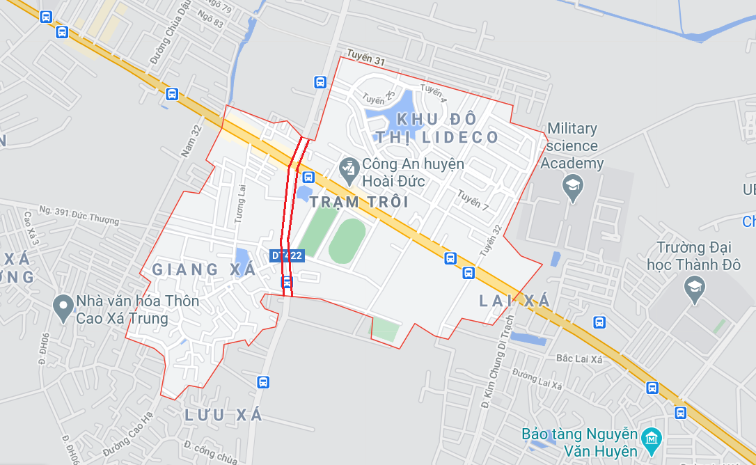 Giá đất đường Tỉnh lộ 442, thị trấn Trạm Trôi, Hoài Đức, Hà Nội - Ảnh 1. Giá đất đường Tỉnh lộ 442, thị trấn Trạm Trôi, Hoài Đức, Hà Nội - Ảnh 1.