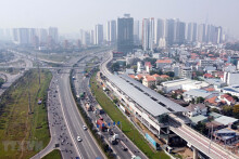 Mùa Xuân trên công trường tuyến metro số 1 Bến Thành-Suối Tiên