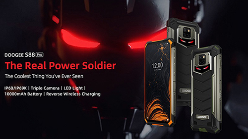 Doogee S88 chiếc điện thoại siêu bền, pin cực khủng - Ảnh 1. Doogee S88 chiếc điện thoại siêu bền, pin cực khủng - Ảnh 1.