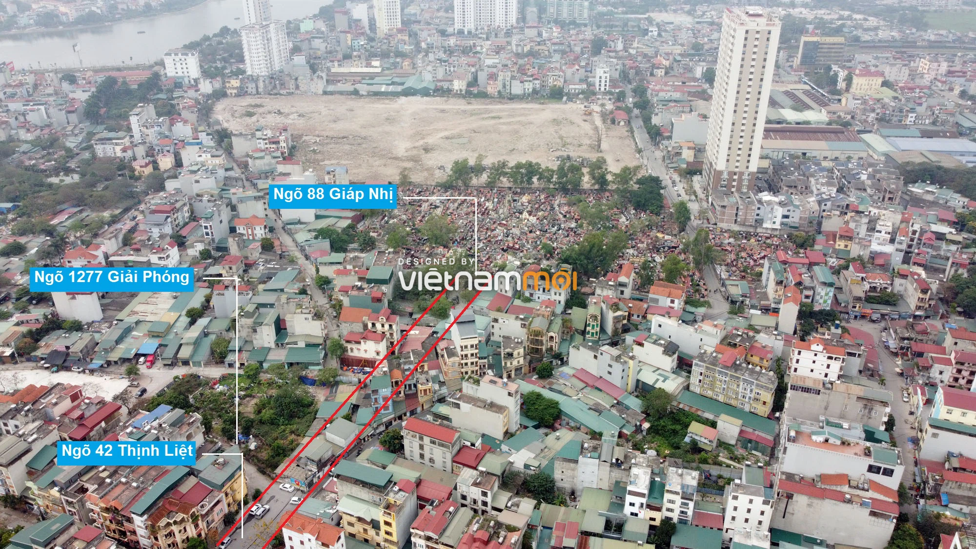 Đường sẽ mở theo quy hoạch ở phường Thịnh Liệt, Hoàng Mai, Hà Nội (phần 2) - Ảnh 11. Đường sẽ mở theo quy hoạch ở phường Thịnh Liệt, Hoàng Mai, Hà Nội (phần 2) - Ảnh 11.