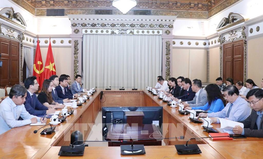 TP HCM và Lotte Properties HCMC hợp tác xây dựng đô thị thông minh - Ảnh 1. TP HCM và Lotte Properties HCMC hợp tác xây dựng đô thị thông minh - Ảnh 1.