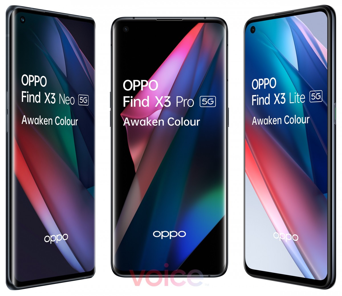 OPPO Find X3, Find X3 Neo và Find X3 Lite lộ diện cấu hình chi tiết - Ảnh 1. OPPO Find X3, Find X3 Neo và Find X3 Lite lộ diện cấu hình chi tiết - Ảnh 1.