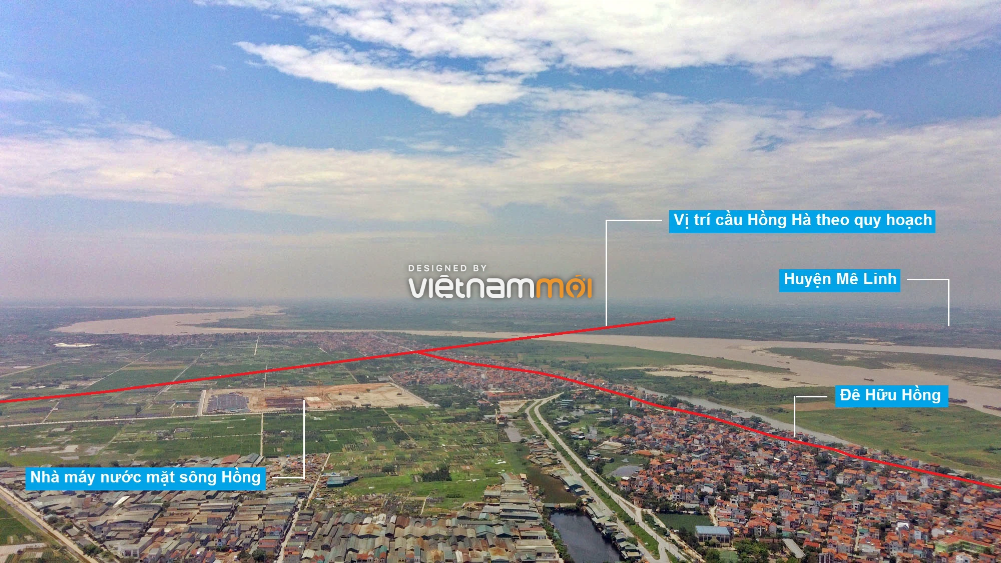 Toàn cảnh phân khu đô thị sông Hồng thuộc địa bàn huyện Đan Phượng - Ảnh 2.
